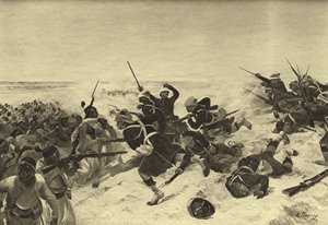 Bataille de Tel el-Kebir, 1882 (gravure)