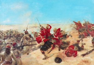La Black Watch à la bataille de Tel-el-Kebir le 13 septembre