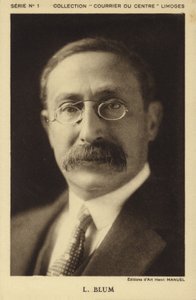 Leon Blum, vers les années 1930 (photo n/b) - Henri Manuel