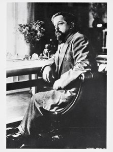Portrait du compositeur et pianiste français Claude Debussy (Saint-Germain-en-Laye) - Henri Manuel