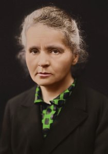 Portrait de Marie Curie vers 1920