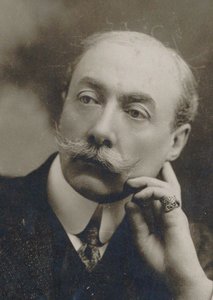 Portrait du pianiste et compositeur André Messager 1853-1929