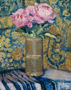 Le Bouquet de pivoines - Henri Martin