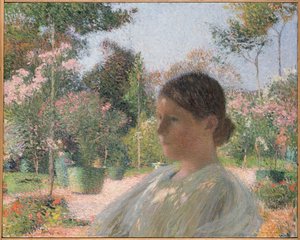 Dans le jardin - Henri Martin