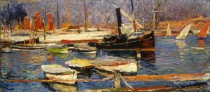 Le Port de Marseille, 1904-1918 - Henri Martin