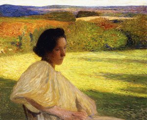 Méditation, 1896 - Henri Martin