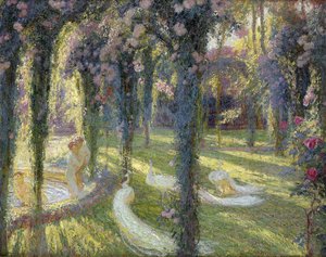 Les Nymphes dans un Jardin