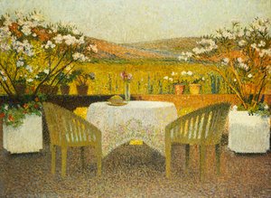 La terrasse de Marquayrol, 1920 - Henri Martin