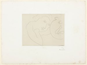 Tête de coq et bocal à poisson - Henri Matisse