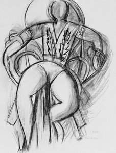 Danseuse se reposant dans un fauteuil - Henri Matisse