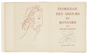 Florilège des Amours de Ronsard - Henri Matisse