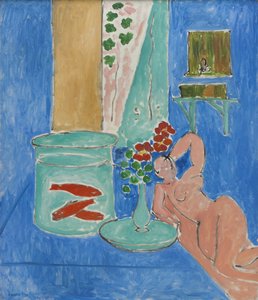 Poissons rouges et sculptures - Henri Matisse