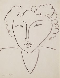 Tête de Femme ; Tete de Femme - Henri Matisse