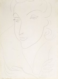 Tête de jeune femme - Henri Matisse