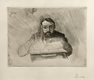 Henri Matisse gravant