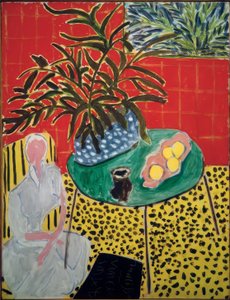 Intérieur avec fougères noires - Henri Matisse