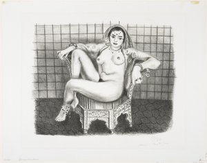 Jeune Hindoue-Seated Odalisque - Henri Matisse
