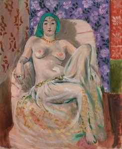 Moorish Woman (The Raised Knee) [Femme mauresque (Le Genou levé)] - Henri Matisse