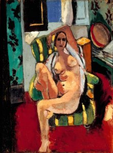 Nu assis au tambourin - Henri Matisse
