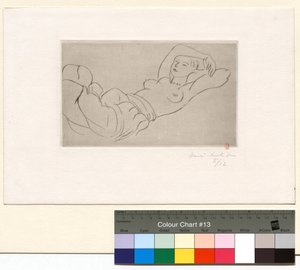 Odalisque couchée - Henri Matisse