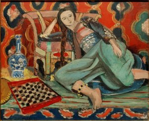 Odalisque dans un fauteuil turc - Henri Matisse