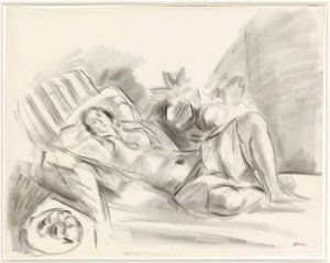 Odalisque avec magnolias - Henri Matisse