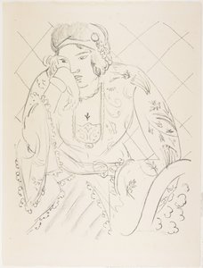 Orientale à la croix trifoliée - Henri Matisse