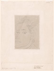 Outamaro, portrait de Margot Matisse - Henri Matisse