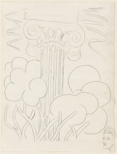 Plusieurs Sonnets: "A la nue accablante...", plate 29 from Poesies de Mallarmé - Henri Matisse