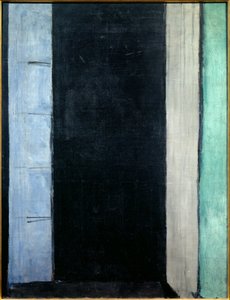 Porte fenetre a Collioure 1914 (huile sur toile)