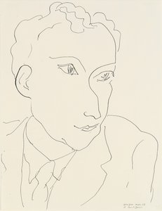 Portrait de Louis Aragon - Henri Matisse