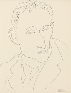 Portrait de Louis Aragon - Henri Matisse