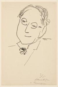 Portrait of Paul Léautaud - Henri Matisse