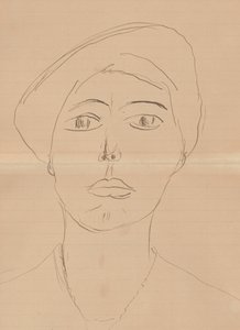 Portrait de femme (Olga Meerson) - Henri Matisse