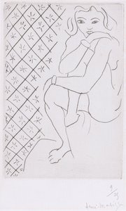 Odalisque assise - Henri Matisse