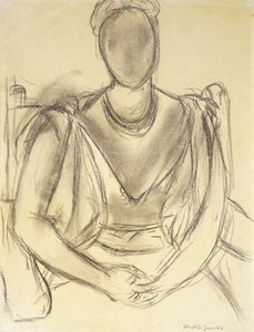 Sitting Woman ; Femme Assise - Henri Matisse