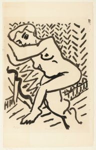Petite gravure légère sur bois - Henri Matisse