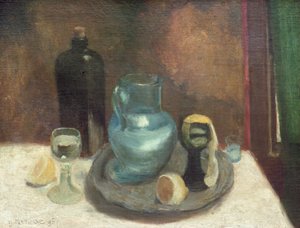 Nature morte au citron ou La carafe bleue - Henri Matisse