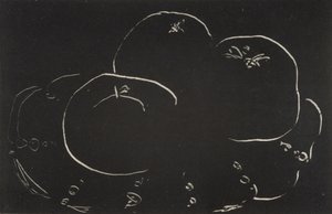 Trois pommes et une assiette - Henri Matisse