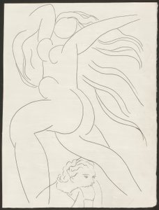 Toast, première assiette des Poésies de Mallarmé - Henri Matisse