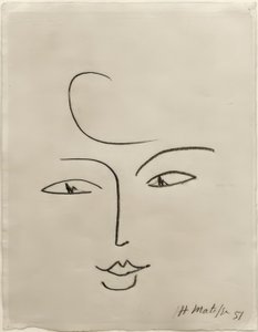 Visage - Henri Matisse