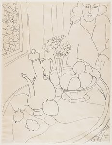 Femme avec nature morte - Henri Matisse