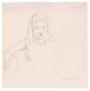 Jeune femme voilée - Henri Matisse