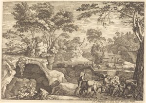 La Fuite en Égypte - Henri Mauperche