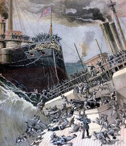 Un accident à bord du Victoria, 22 juin 1893 - Henri Meyer