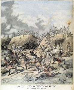 Au Dahomey (actuel Bénin), la capture de Kana - dans « Le Petit Journal » du 19/11/1892 - Henri Meyer