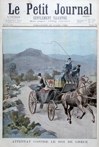 Attaque tentée contre le roi de Grèce, 1898 - Henri Meyer