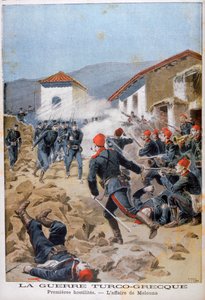 Bataille de Meluna, guerre gréco-turque - Henri Meyer