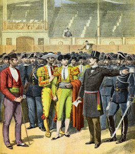 Interdiction de la corrida dans le sud de la France, 1895 (Illustration) - Henri Meyer