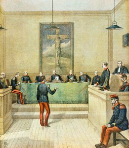 Le capitaine Dreyfus devant le Conseil de guerre - Henri Meyer